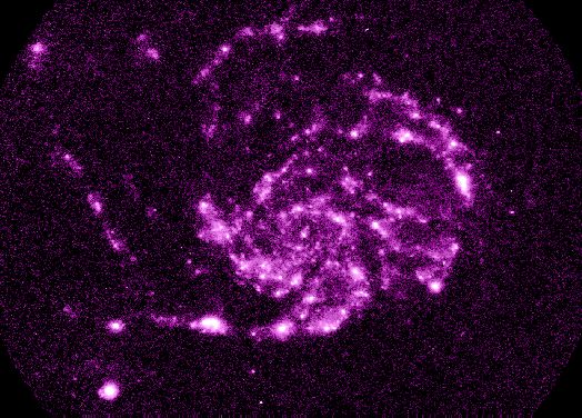 M101: An Ultraviolet View
Credit: