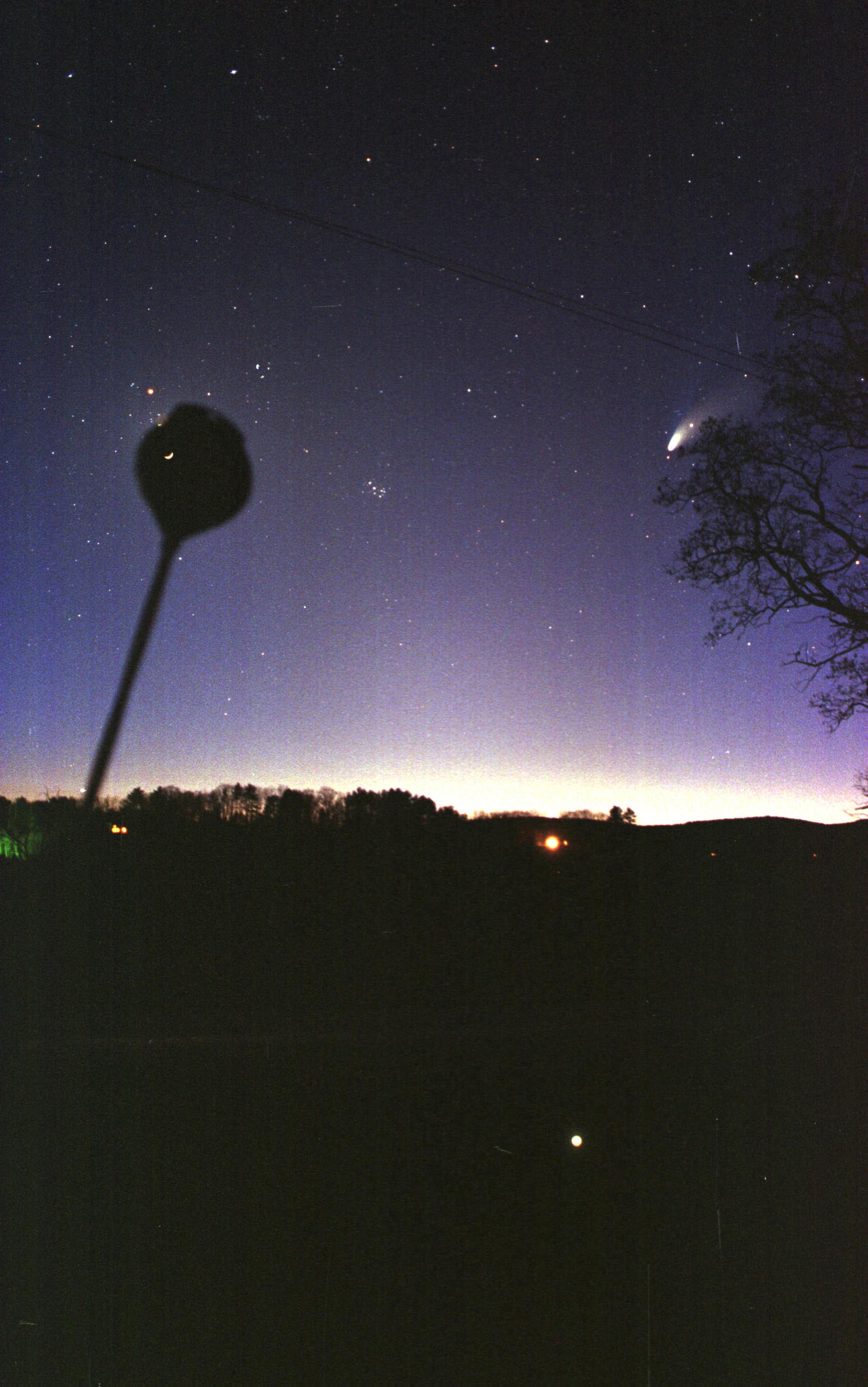 A Hale-Bopp Triple Crown