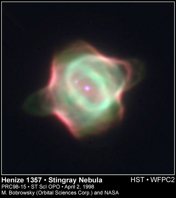 Hen-1357: New Born Nebula