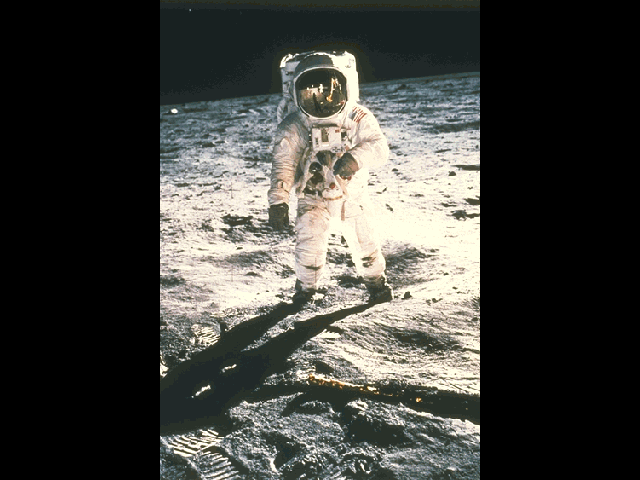 Standing on the Moon