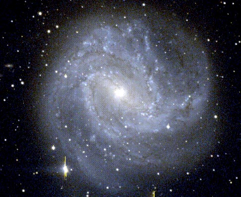 M83: A Barred Spiral Galaxy