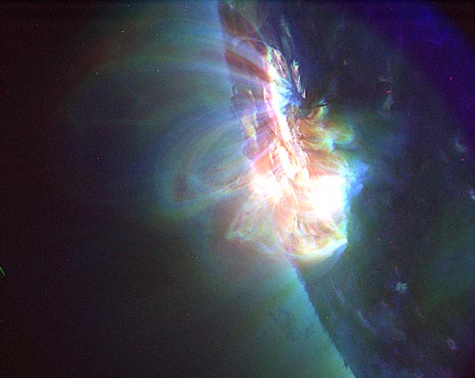 An Active Region of the Sun