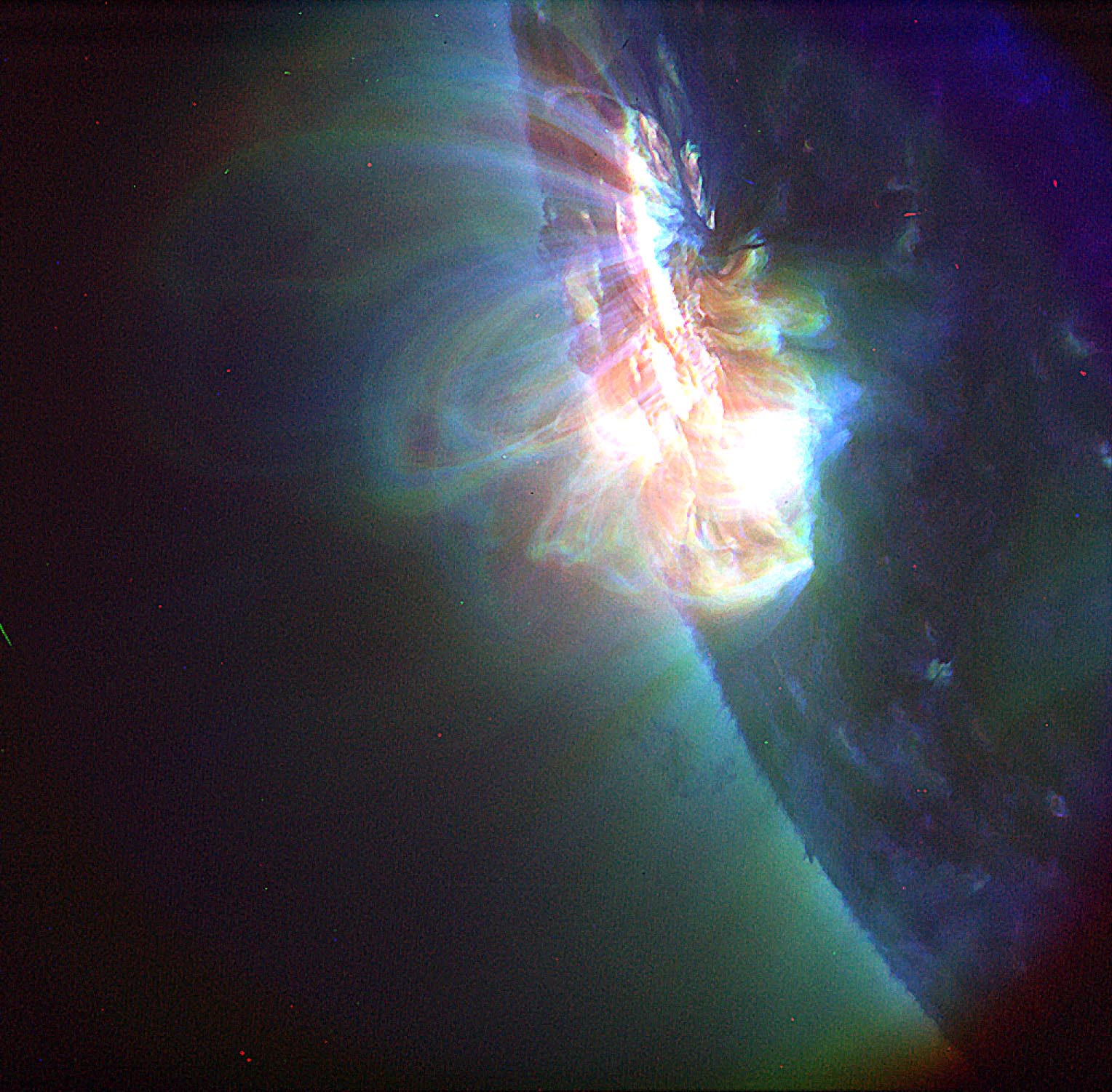 An Active Region of the Sun