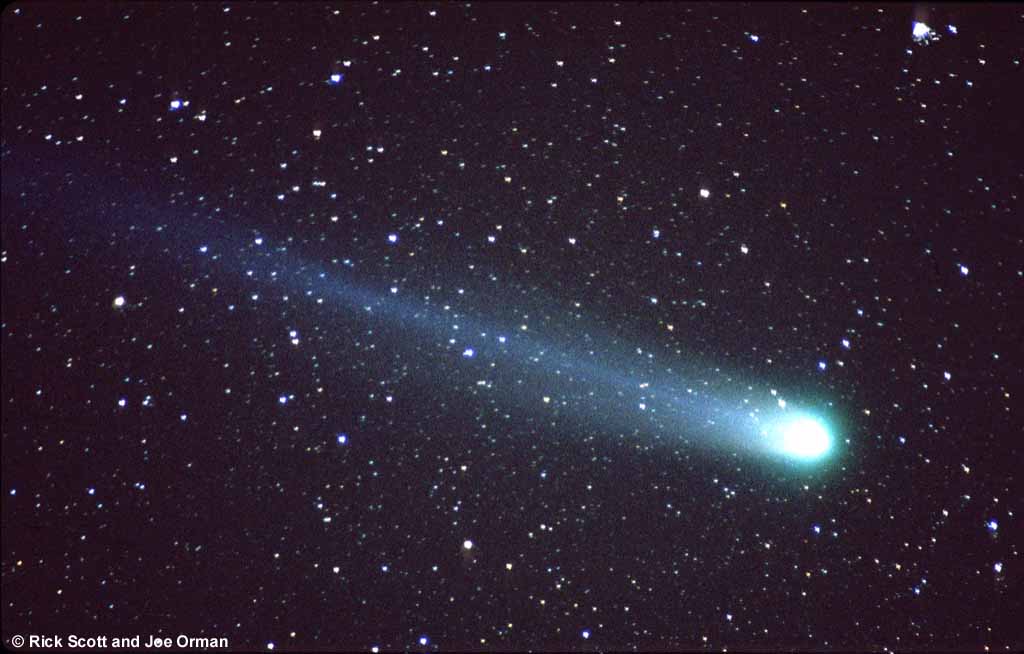 Hyakutake: Stars Through A Comet's Tail