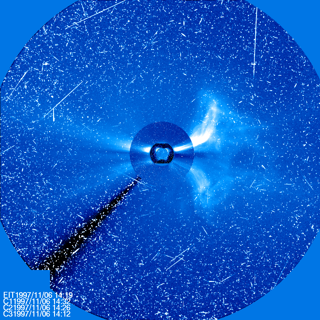 SOHO Composite: Coronal Mass Ejection