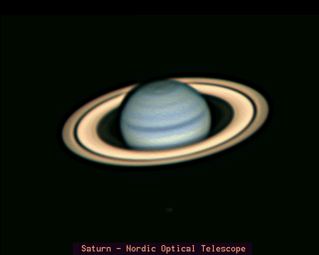 Saturn from Earth