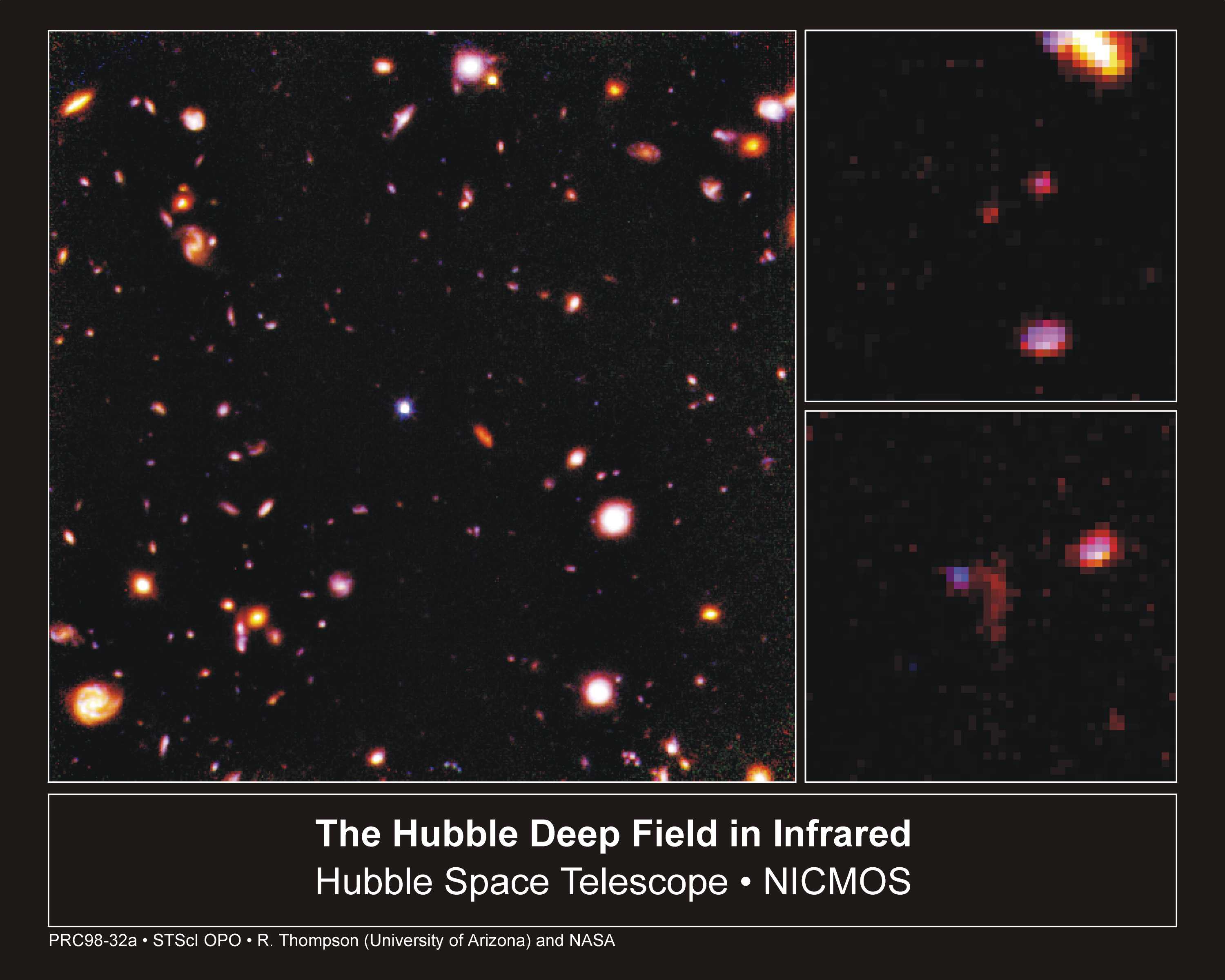 The Hubble Deep Field in Infrared