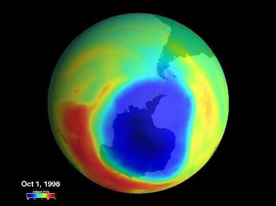 The World's Largest Ozone Hole