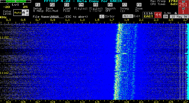 An Anomalous SETI Signal