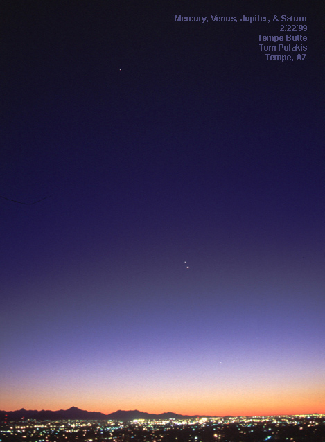 A Jupiter Venus Conjunction