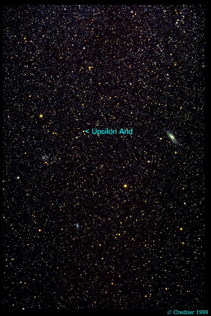 Where is Upsilon Andromedae?