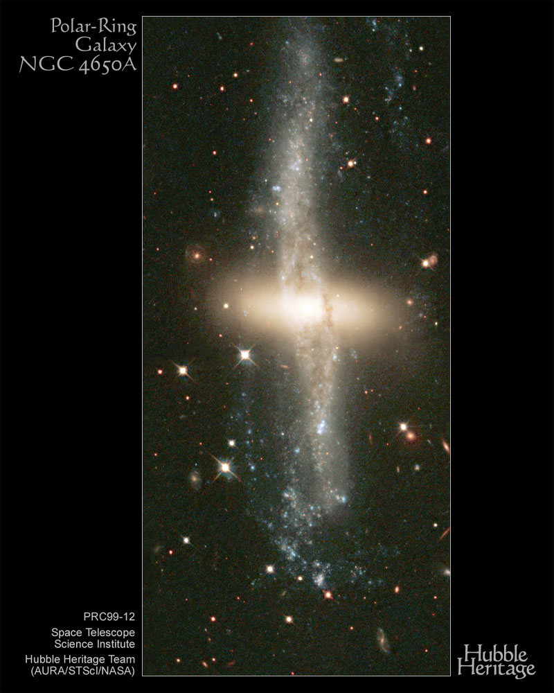 Polar Ring Galaxy NGC 4650A