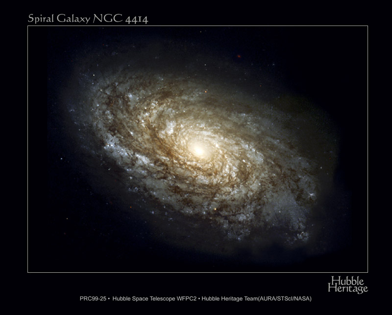 NGC 4414: A Telling Spiral