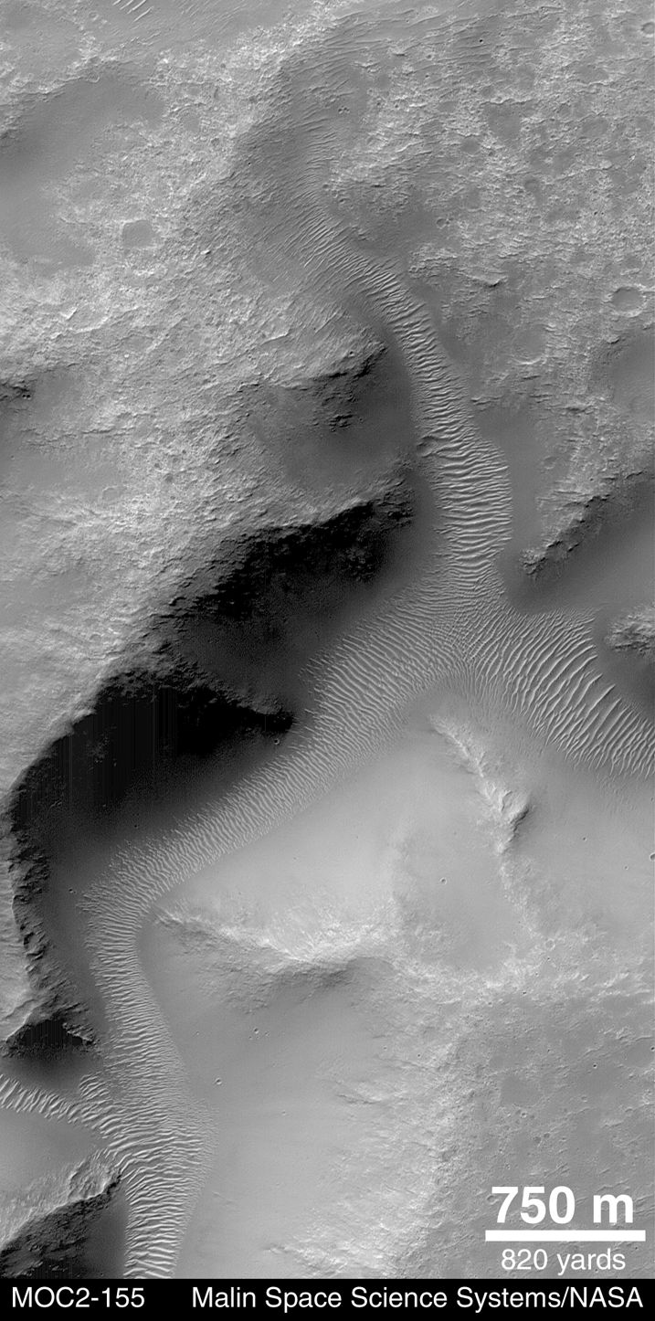A Martian Valley