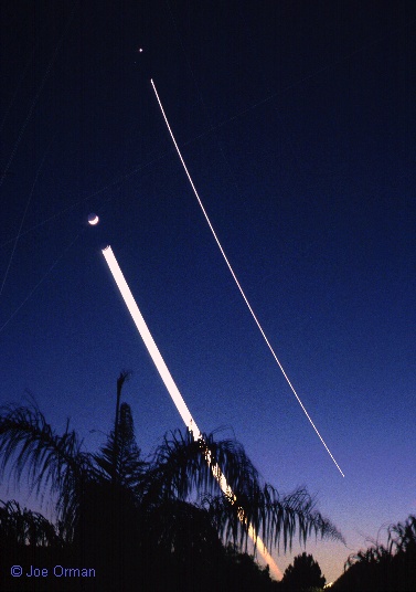 Venus Falls Out of the Evening Sky