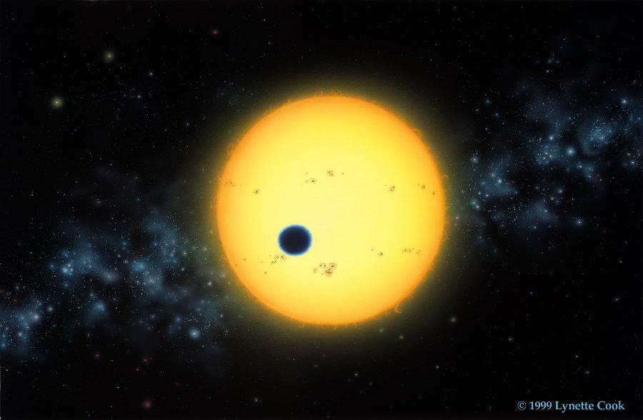 In the Shade of a Historic Planet