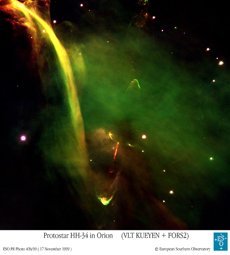 Arcs and Jets in Herbig Haro 34