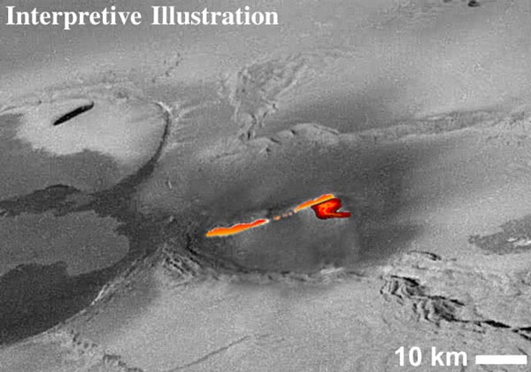 Lava Fountain on Jupiter's Io