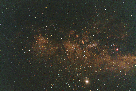 Hale-Bopp, Jupiter, and the Milky Way