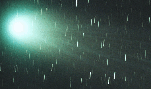 Comet Hyakutake's Closest Approach