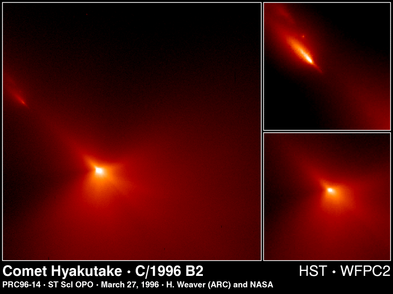 Near the Nucleus of Hyakutake