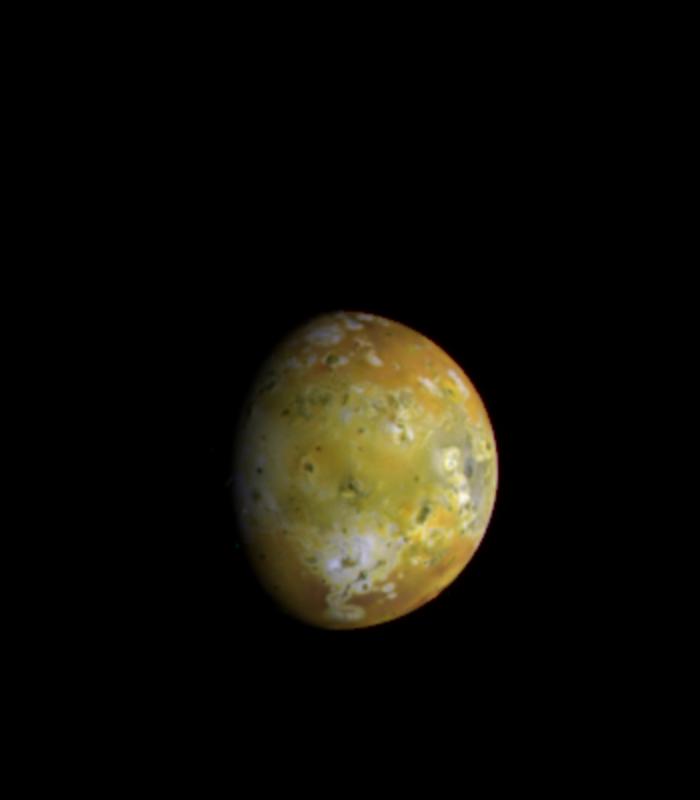 Galileo's First Color Image of Io