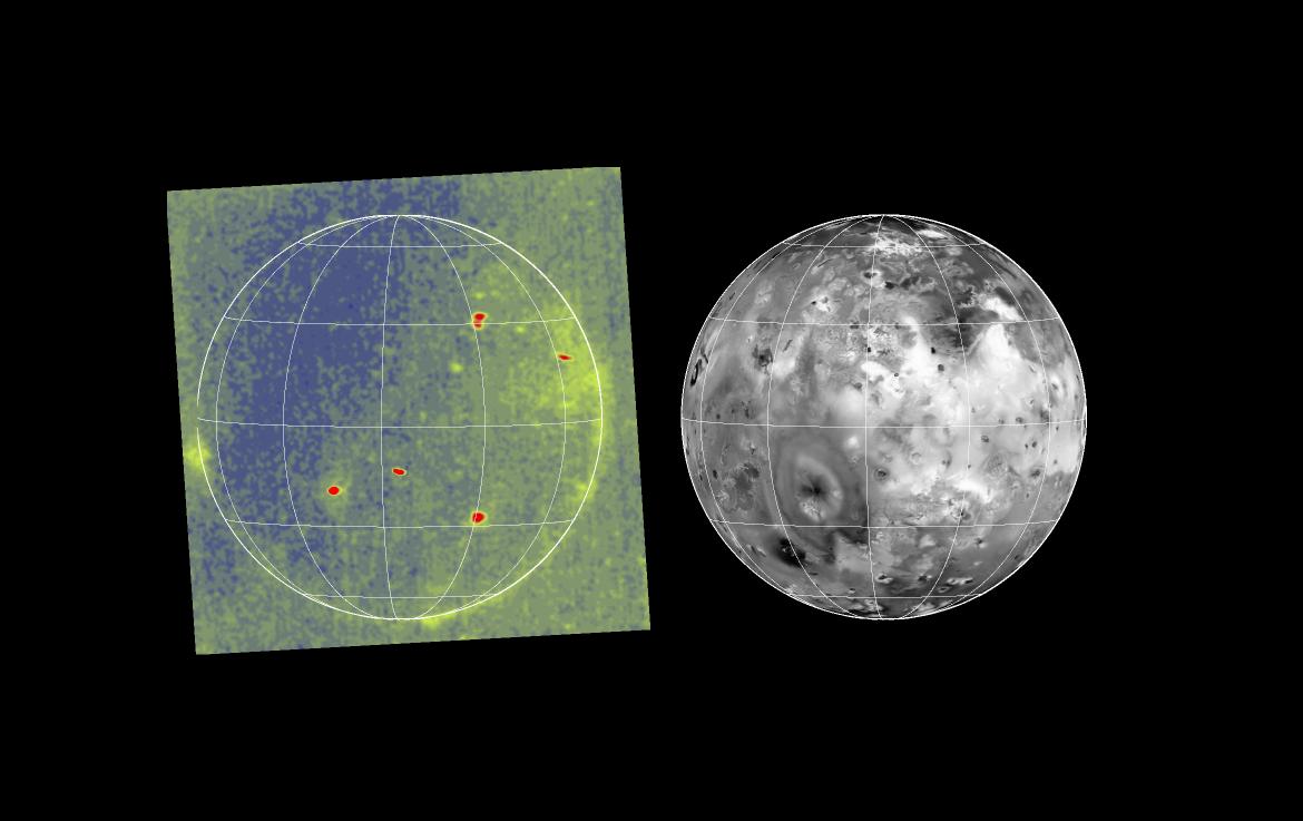 Io's Active Volcanoes
Credit: