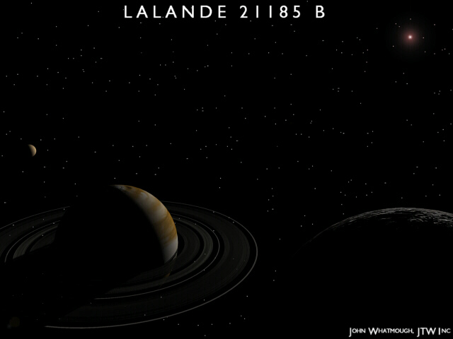 Lalande 21185: The Nearest Planetary System?