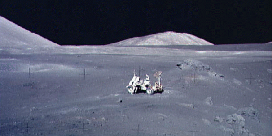 Apollo 17 Lunarscape: A Magnificent Desolation