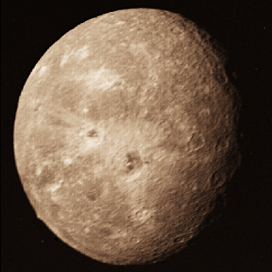 Uranus's Moon Oberon: Impact World