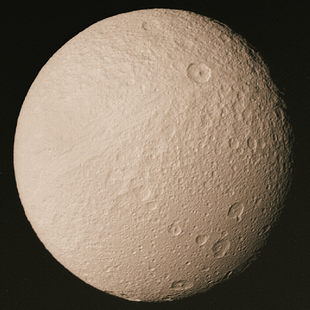 Saturn's Moon Tethys