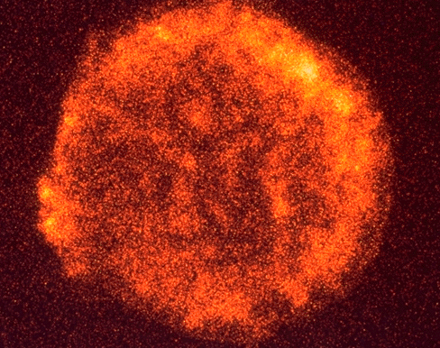 Tycho's Supernova Remnant in X-ray
