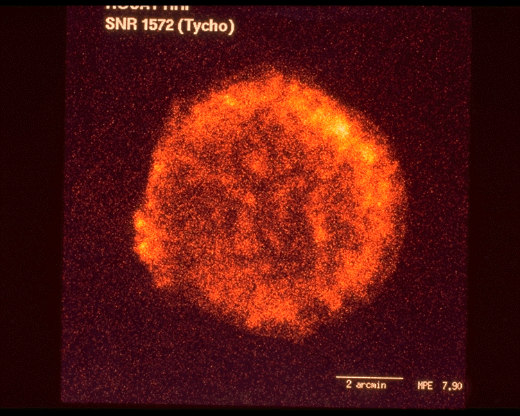 Tycho's Supernova Remnant in X-ray